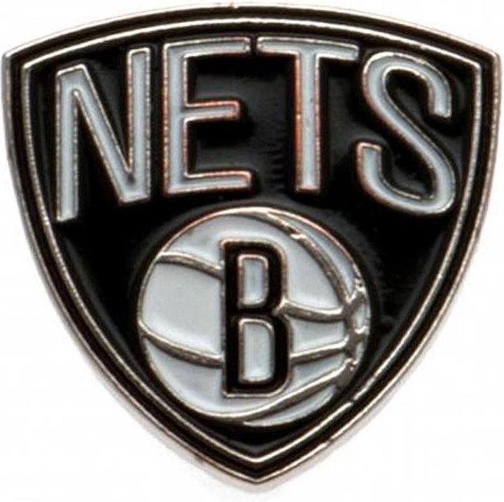 Actual product image Brooklyn Nets Crest Badge Metal