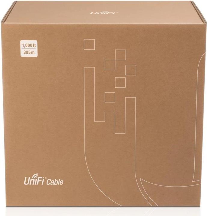 Actual product image Ubiquiti U-Cable-C6-CMP - UniFi Cable Cat. 6 CMP Rating, 305 m (U/UTP, CAT6, 305 m)