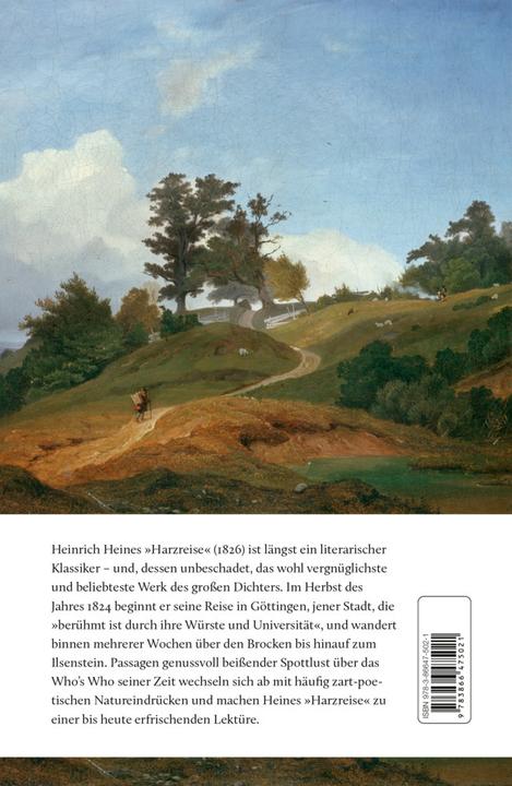 Produktbild Die Harzreise (Deutsch, Heinrich Heine, 2010)