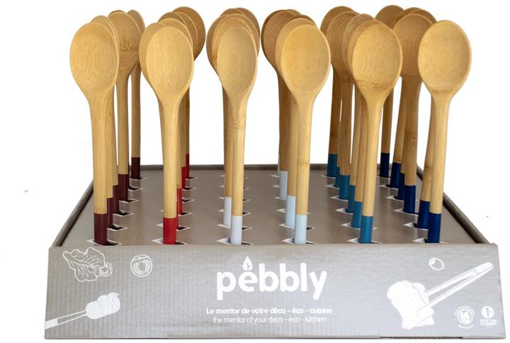 Pebbly 36tlg Display Kochlöffel S H22.3cm L34cm B36cm frenchy