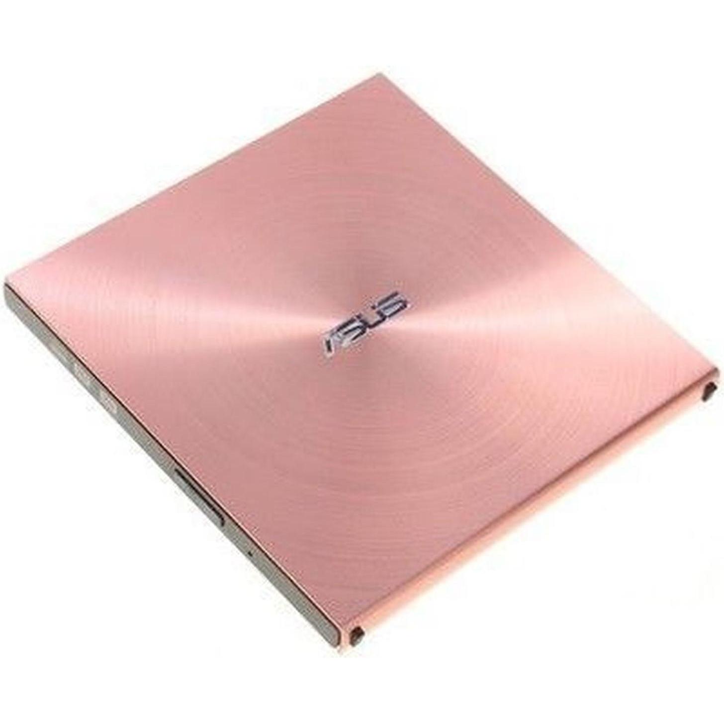 ASUS DVW SDRW-08U5S-U EXT Slim USB UltraDrive ZEN (Unità DVD), Unità disco ottico, Rosa