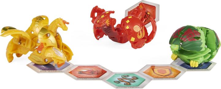 Actual product image Spin Master Bakugan Evolutions Starter Set Triple Pack, Serpillious Ultra with Hydorous and Pegatrix