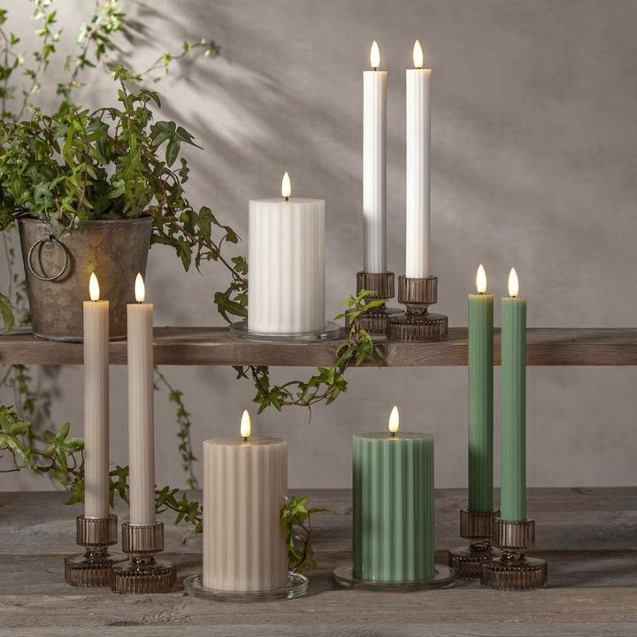 Actual product image Star Trading LED Pillar Candle Flame Stripe (1 x)