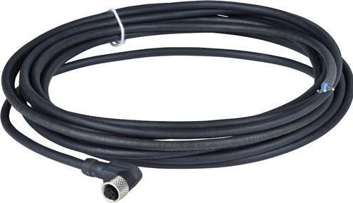 Produktbild TE Sensors Anschlusskabel 5m M8 abgewinkelt (Antennenkabel)