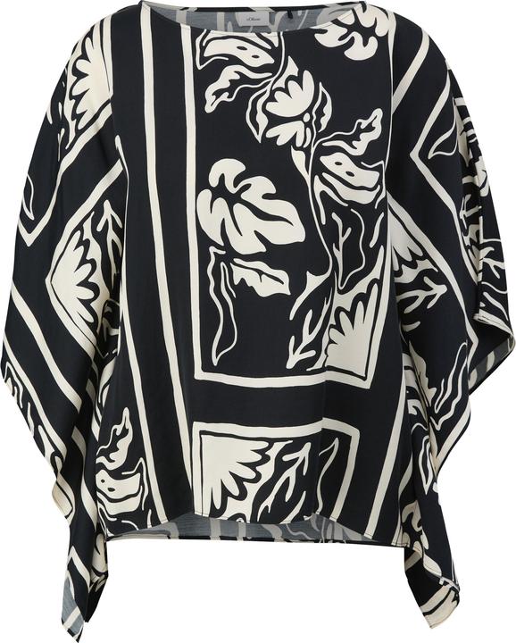 Immagine prodotto s.Oliver Bluse Satinbluse mit überschnittenen Schultern (XS)