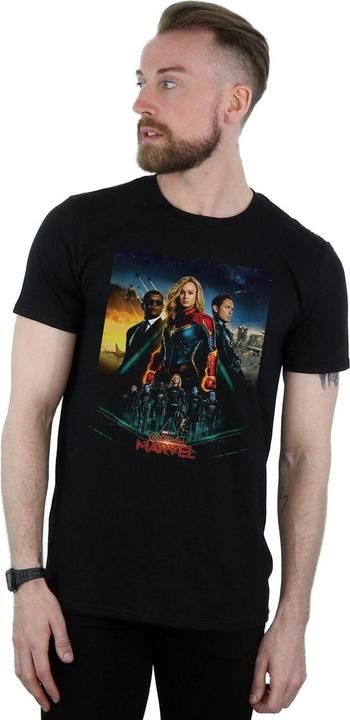 Produktbild Captain Movie Starforce Poster TShirt (XXL)