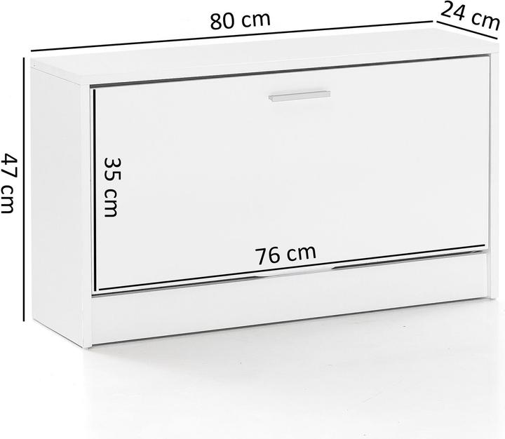 Immagine prodotto Wohnling Kameron (80 x 24 x 47 cm)
