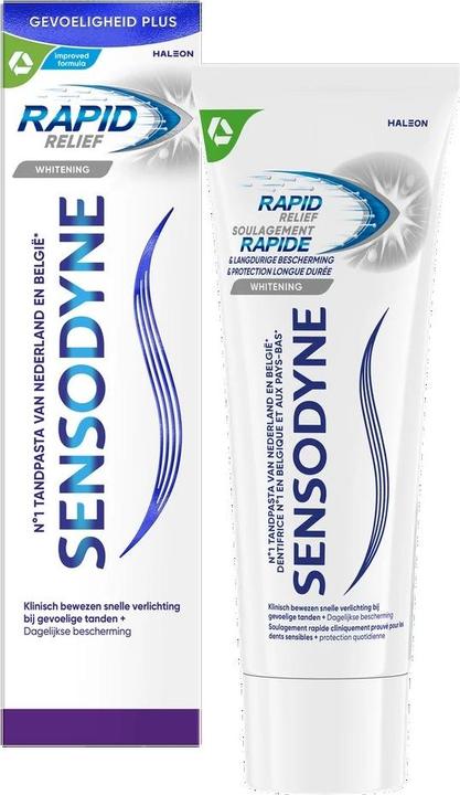 Immagine prodotto Sensodyne Toothpaste Rapid Relief Whitening (75 ml)