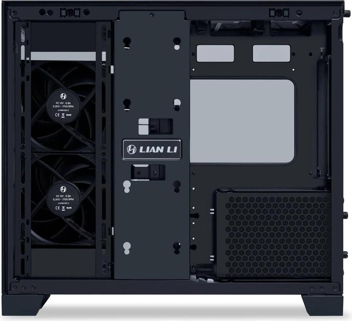 Actual product image Lian-Li PC case O11 Dynamic Mini V2 Flow Black (mATX, ATX, Mini-ITX)