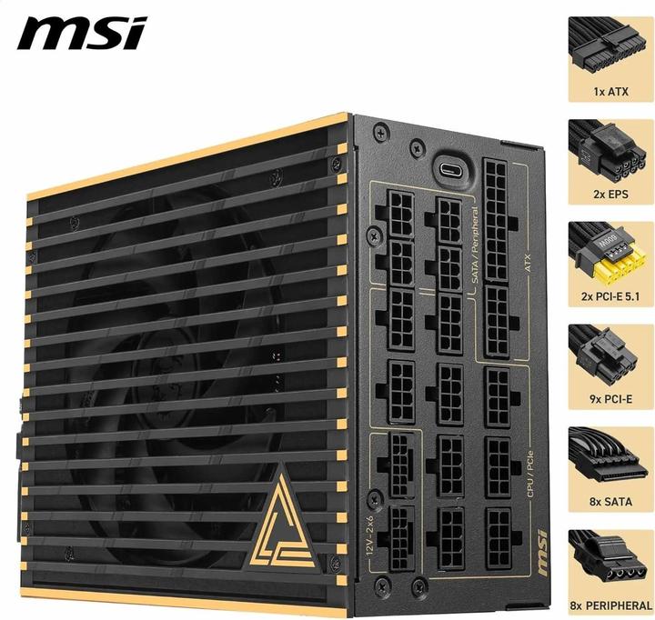 Produktbild MSI MEG Ai1600T (1600 W)