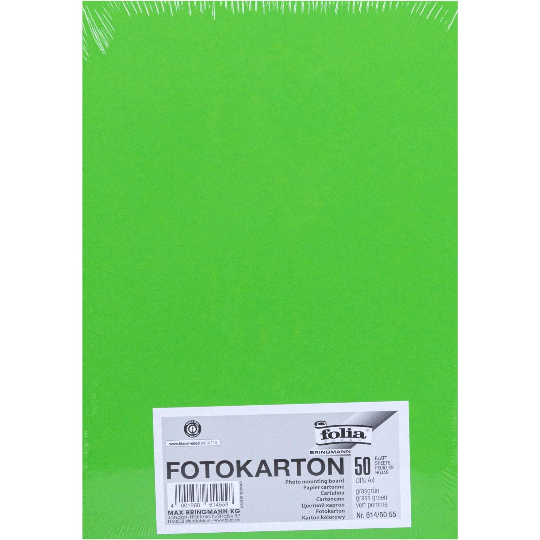 Folia, Bastelpapier, Fotokarton farbig Format A4 (300 g/m², 1 x)