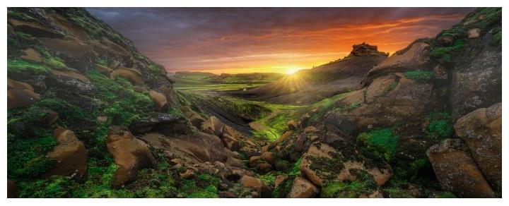 Produktbild Ravensburger Sonne über Island (1000 Teile)