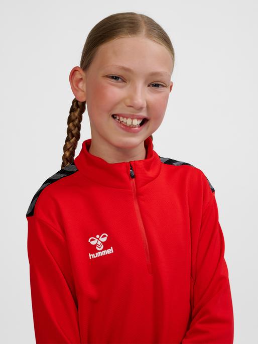 Produktbild hummel Hmlauthentic Half Zip Sweat Kids (116)