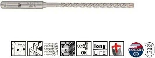 Actual product image Bosch Zubehör PRO SDS plus-5X hammer drill bit, 14 x 250 x 310 mm (14 millimetres)