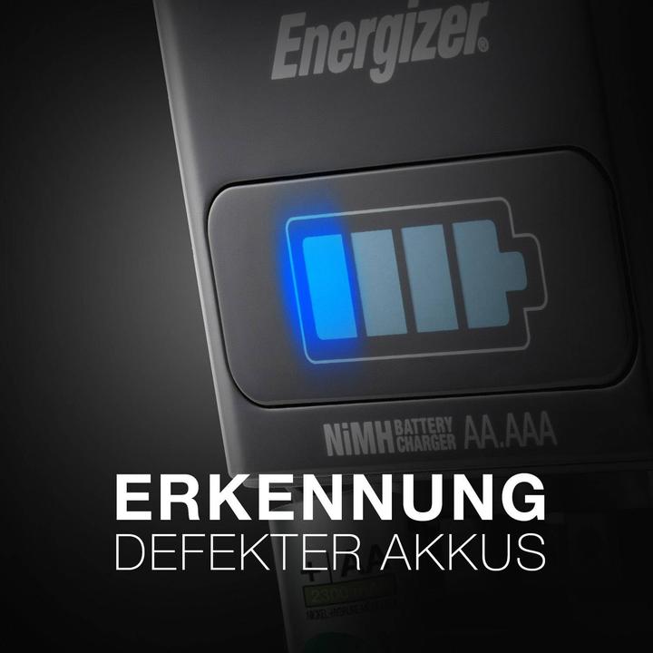 Immagine prodotto Energizer Ricarica 1 ora (4 pz., AA, AAA, 2300 mAh, Batteria + Caricabatterie)