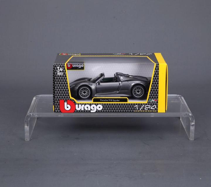 Produktbild Bburago Porsche 918 Spyder 1:24 Grau