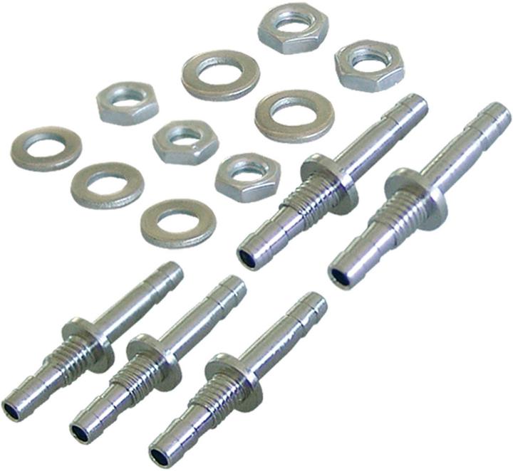 Actual product image Modellbau Lindinger double nipple large model 3mm 5pcs.