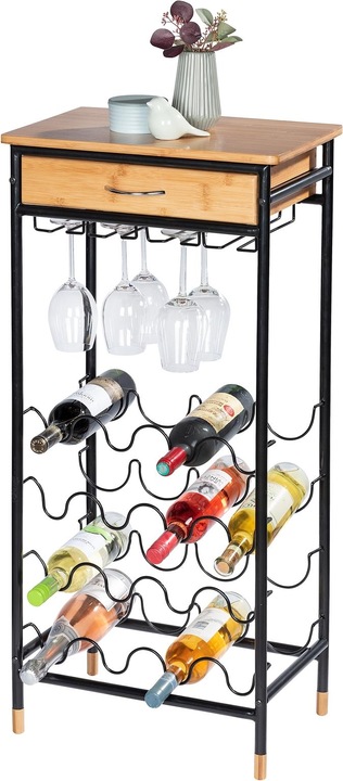 Produktbild Wenko Weinregal (48 x 30 x 95 cm)
