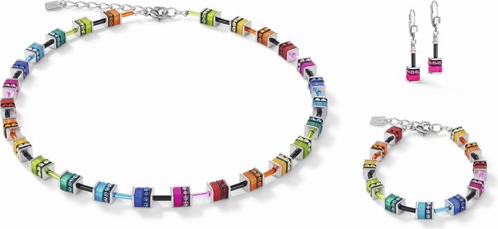 Immagine prodotto Coeur de Lion Bracciale GeoCube (21.50 cm, Acciaio inossidabile)