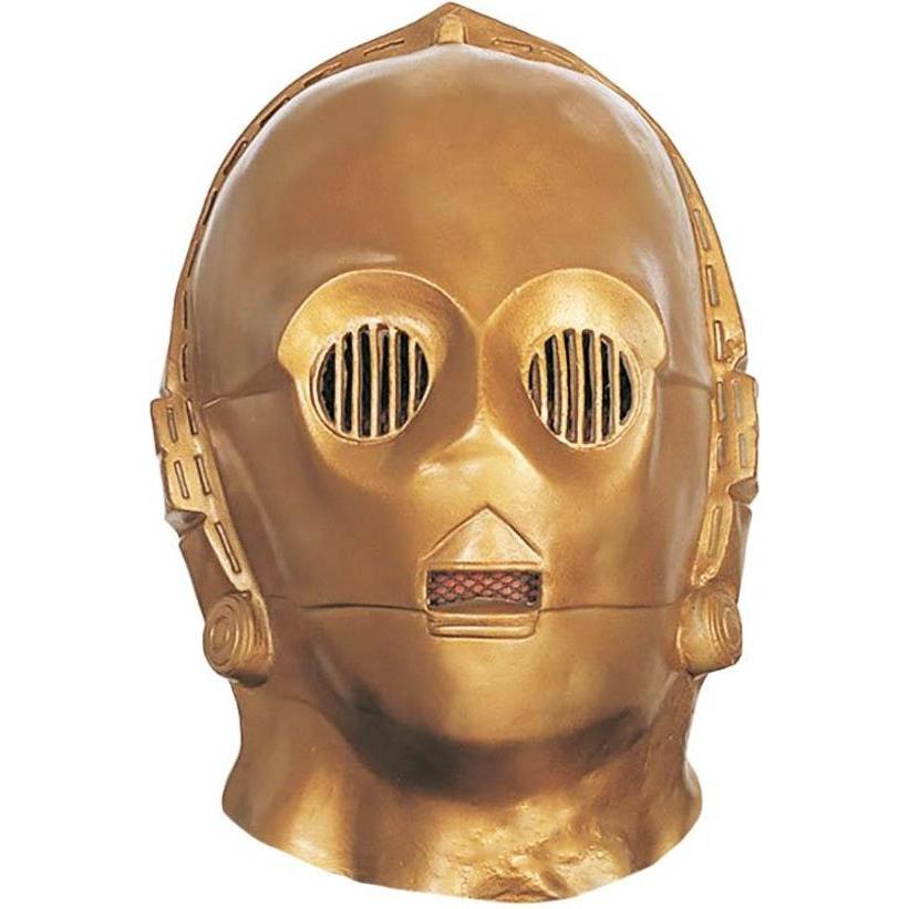 Rubies Star Wars Vinyl-Maske C-3PO