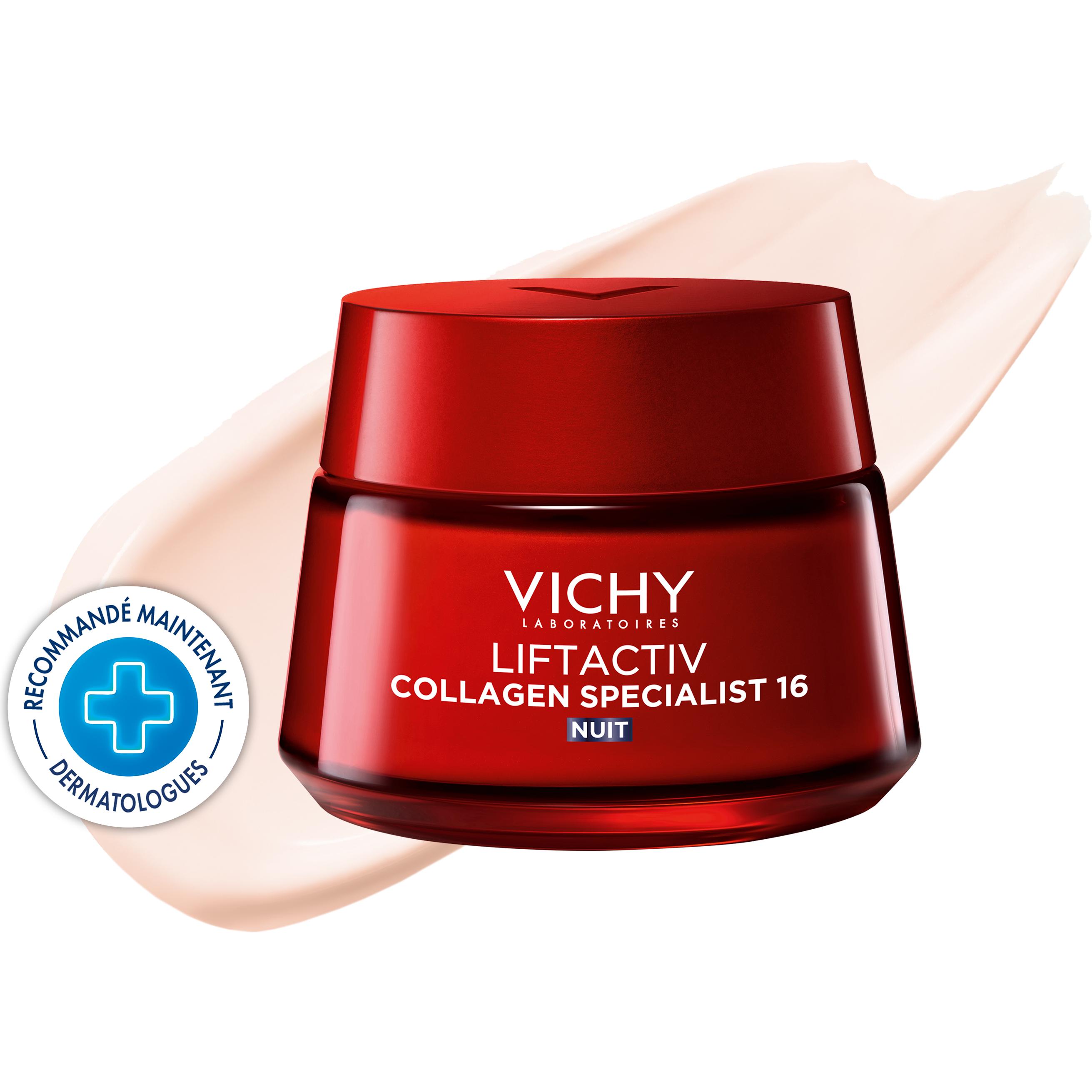 Vichy, Gezichtscrème, Liftactiv Collageen Specialist (50 ml, Nachtcrème)