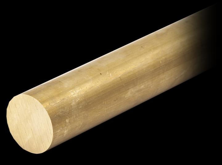 Image du produit Brütsch-Rüegger Metals Profil rond Laiton, 50.00 mm (1 x 1.5 m)