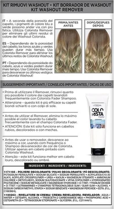 Immagine prodotto L'Oréal Paris L'Oreal Paris Colorista Remover Effect Shampoo 60ml (75 g)