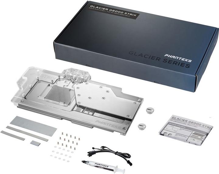 Produktbild Phanteks Glacier G6000 STRIX GPU Water Block, ASUS RX 6800/6900 Strix/TUF, D-RGB