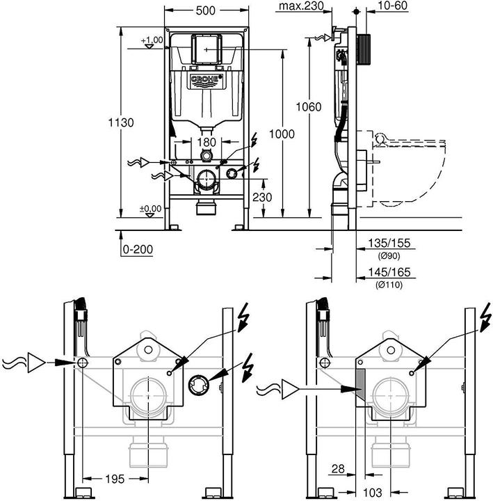 Produktbild Grohe Rapid SL 39112
