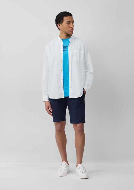 Actual product image S.Oliver Hemd Regular Fit: Hemd aus Leinenmix mit Stehkragen (XL)