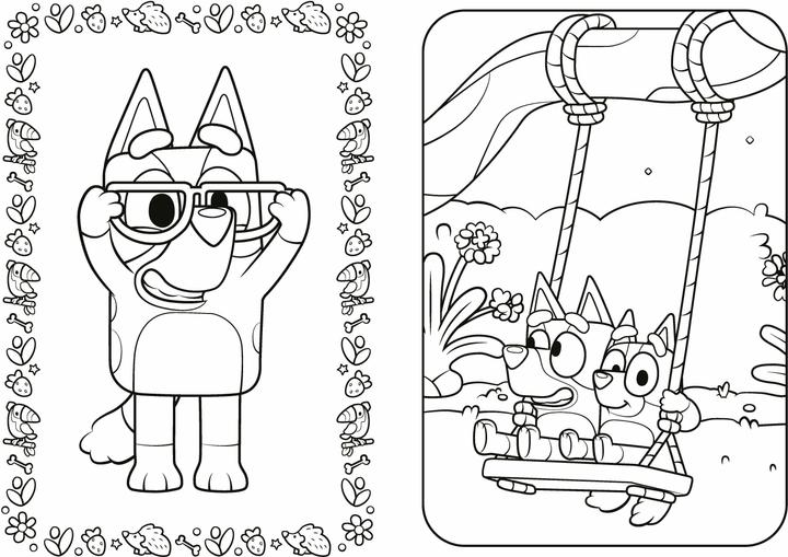 Produktbild BLUEY - Spiel und Spass - Ein Malbuch