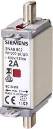 Actual product image Siemens NH fuse link (100 A)