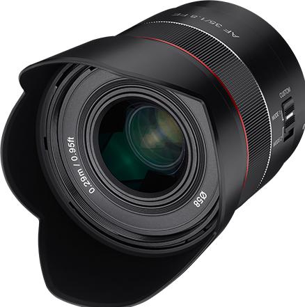 Produktbild Samyang AF 35mm f/1.8 FE (Sony E, Vollformat, APS-C / DX)