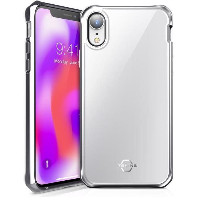 Thumbnail - Itskins Hybridglass (Apple iPhone XS Max), Smartphone Hülle, Grau