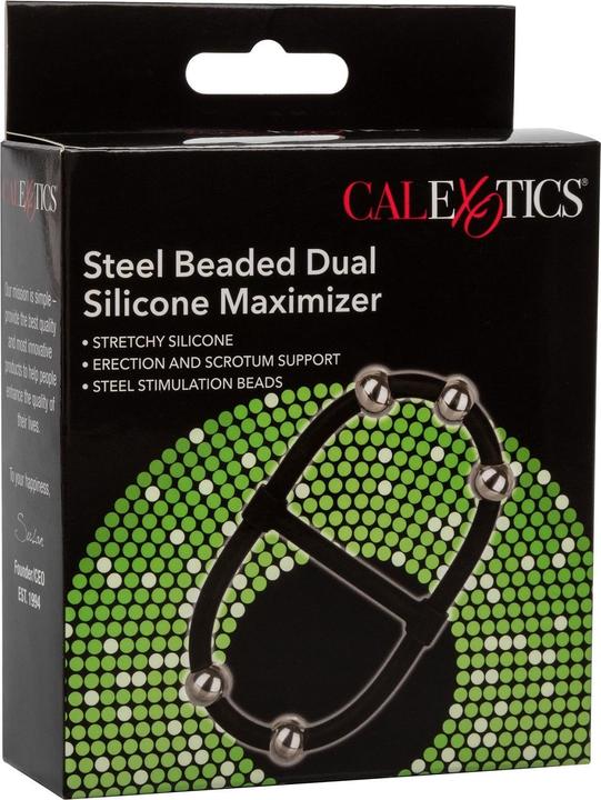 Image du produit CalExotics Acier perlé double silicone Maximizer (3.75 cm)