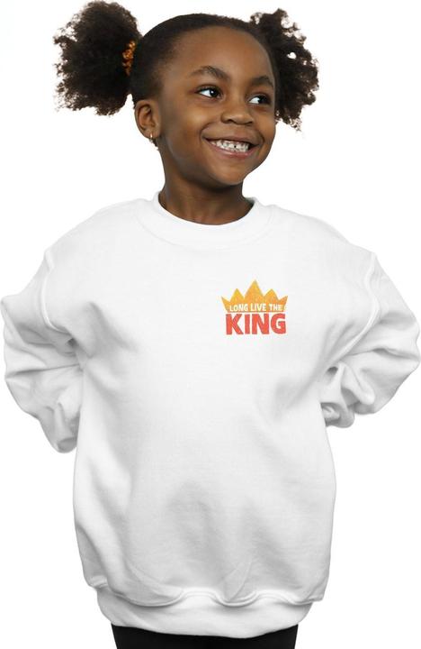 Produktbild Disney The Lion King Movie Long Live Breast Print Sweatshirt Mädchen (128)