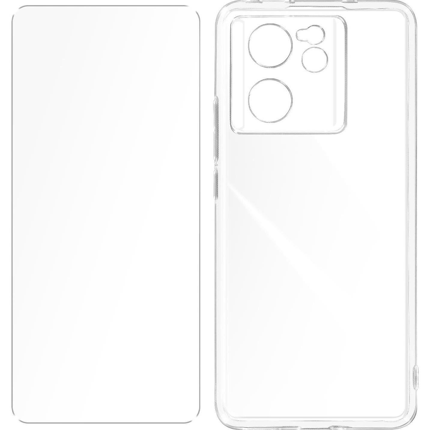 Thumbnail - Avizar 360 Schutz, Folie und Hülle Series (Xiaomi 13T Pro), Smartphone Hülle, Transparent