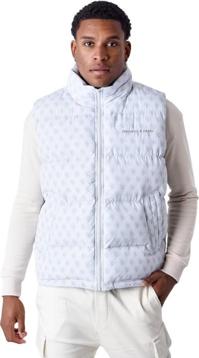 Immagine prodotto Project X Paris Gilet imbottito con motivo monogramma tutto over (XL)