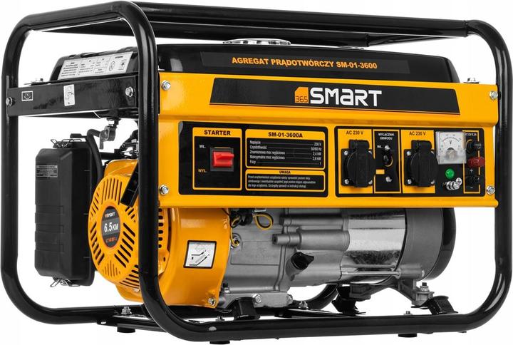 Smart365 Benzin-Einphasengenerator SM-01-3600 2800 W (2500 W, 15 l)