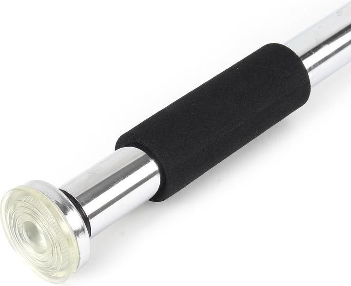 Actual product image Luxtri Pull Up Bar for Doorways 62-85cm Clamp Rod of Chromed Steel w/Non-slip Handles & 160kg Load
