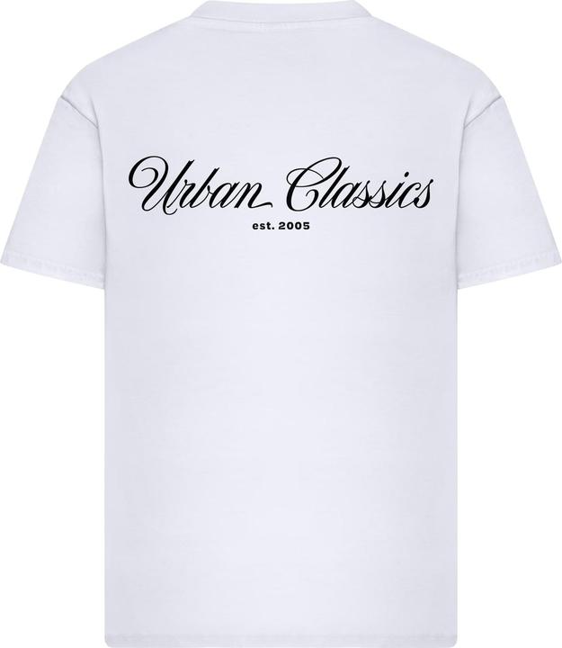 Produktbild Urban Classics Flow Script Logo Loose Tee white M (M)