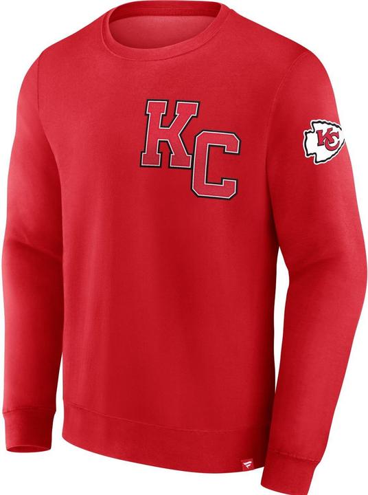 Actual product image Fanatics Kansas City Chiefs Varsity Letter NFL Fleece Pollover - 3XL (3XL)