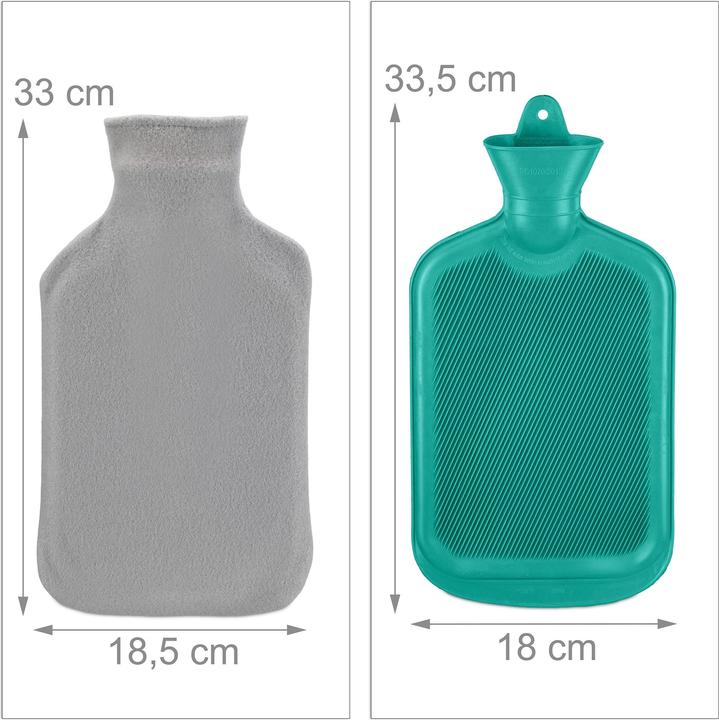Actual product image Relaxdays Hot water bottle (1.50 l)