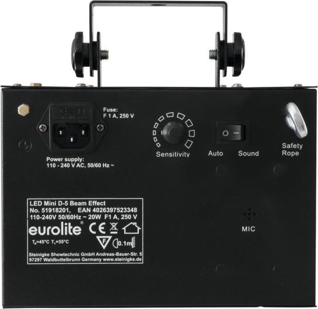 Actual product image Eurolite LED effect spotlight Mini D-5 An (3 W, LED)