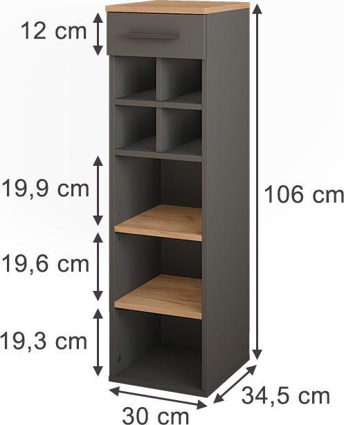 Produktbild Vicco Repose (34.50 x 30 x 106 cm)