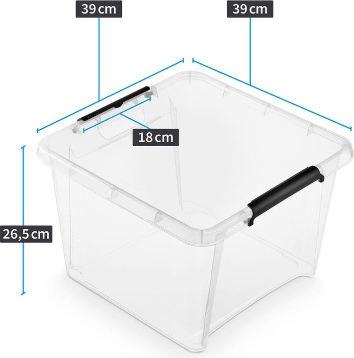 Actual product image Moxom 1692 Single container 25.0 L square (25 l)