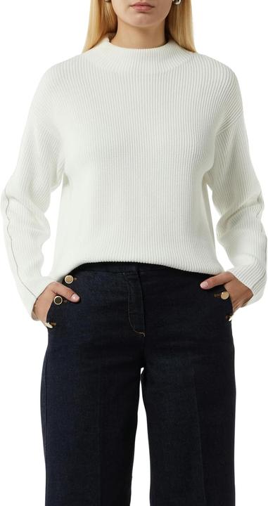 Actual product image Comma Strickpullover Strickpullover mit Schmuckdetail am Ärmel (42)