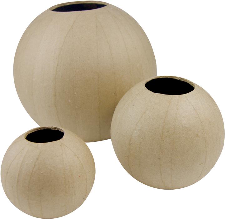 Produktbild Décopatch Bastelform Vase Kugel HD004O 10.5x11x11 cm wasserfest