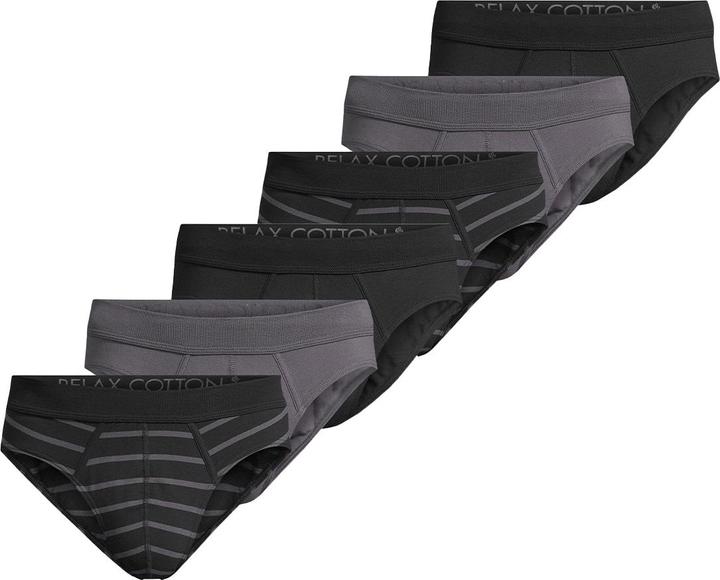 Immagine prodotto Seidensticker Confezione da 6 slip/mutande in cotone Relax (M, confezione da 6)