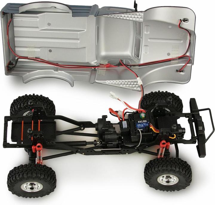 Produktbild Amewi Scale Crawler AMXROCK AM18 Harvest Grau 1:18 RTR (RTR Ready-to-Run)